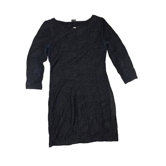 Armani exchange textured Black Ateetchy dress Medium - Picture 2 of 5